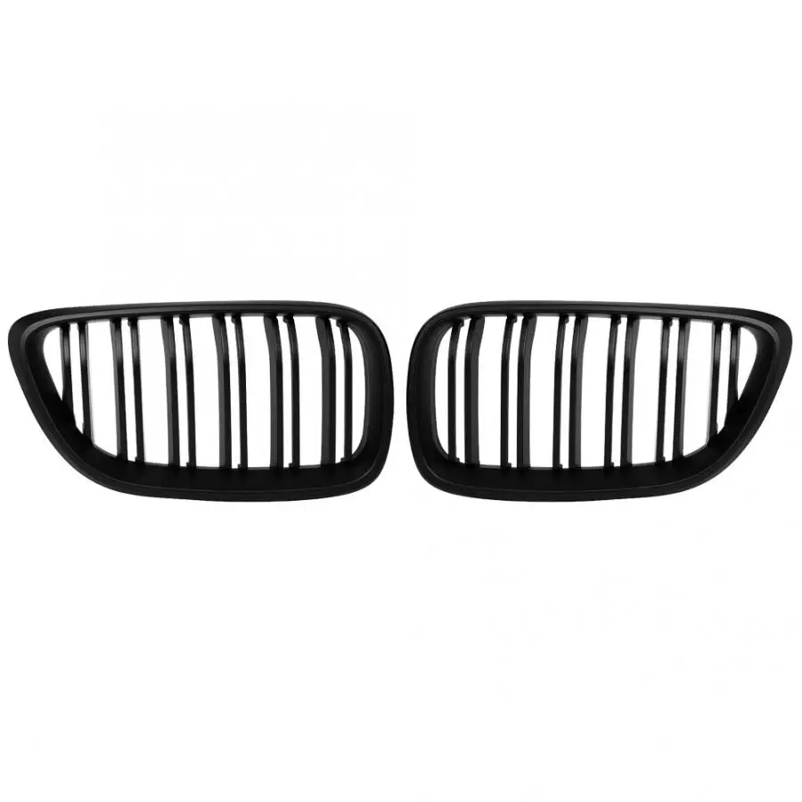 1 пара матовый черный Стиль Передняя решетка гриль бампера для BMW 2 серии F22 F23 F87 M2