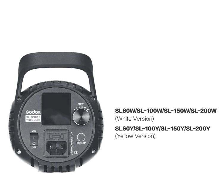 Godox светодиодный свет SL-60W SL-100W SL-150W SL-200W 5600 к Bowens для видеосъемки набор для непрерывного освещения и видеосъемки с осветительной стойкой софтбокс мяч