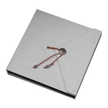 

1PC Photo Album Scrapbook Linen Self Adhesive Scrap Book Handmade DIY Album Gift Choice Family Wedding Memory