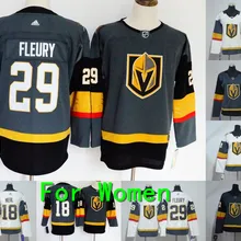 Женские взрослые вышитые сшитые Vegas Golden#18 James Neal 29 mark-Andre Fleury 71 wilam Karlsson Jersey
