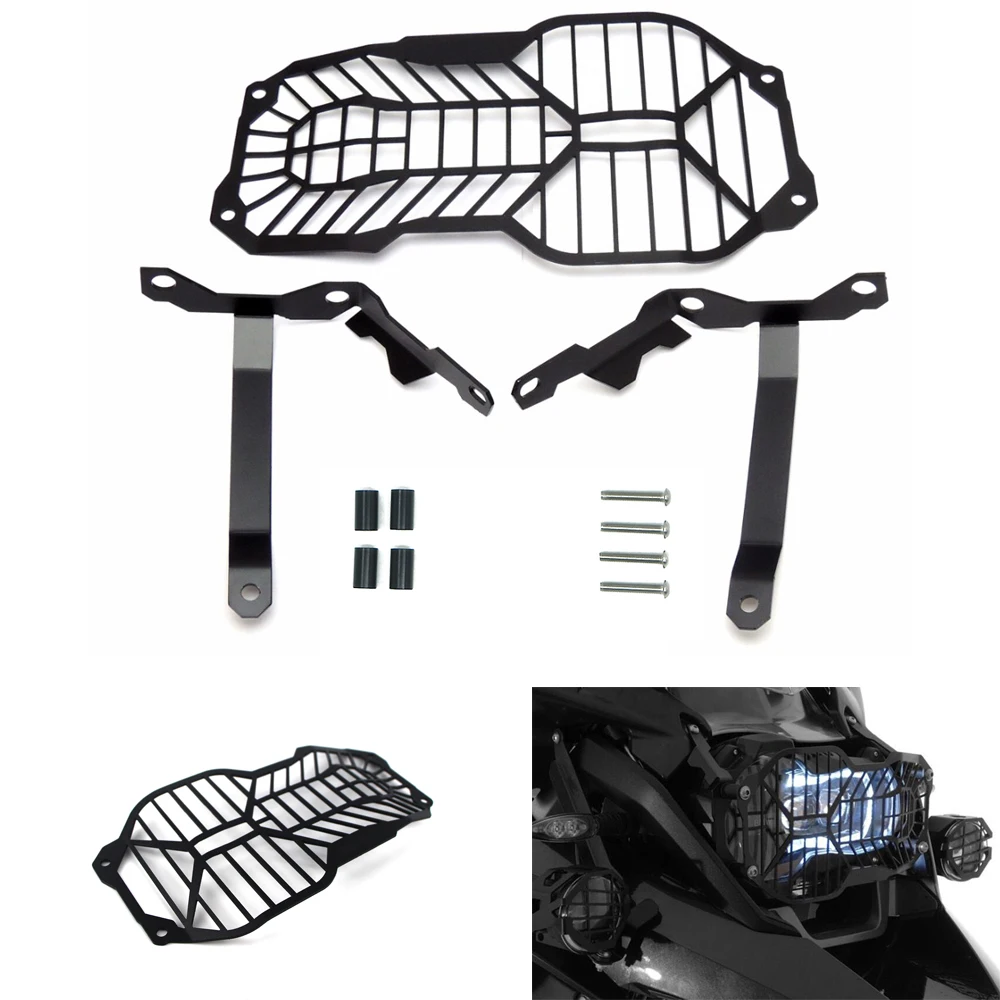 

For BMW R1200GS R1200 R 1200 GS GSA LC Adventure Grill Headlight Guard Head light Cover Protection Grill Motorcycle Accessories