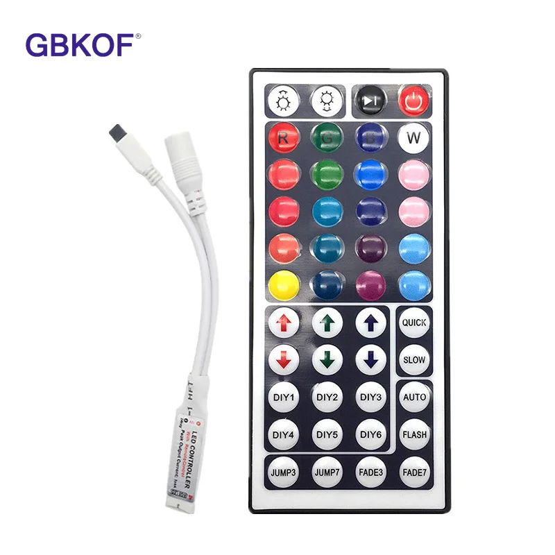 Led-Controller-44-Keys-24-Keys-LED-IR-RGB-Controler-LED-Lights-Controller-IR-Remote-Dimmer
