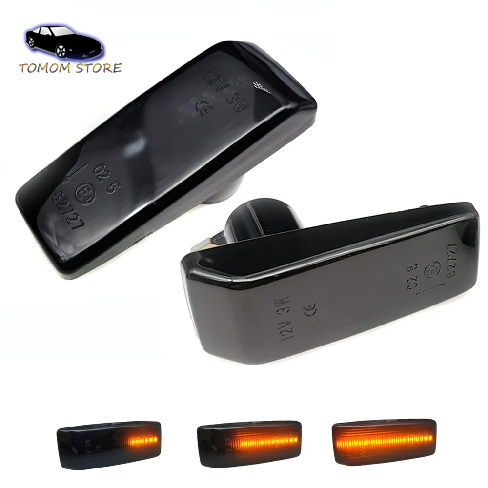 

Sequential Blinker LED Turn Signal Dynamic Lights For Mercedes-Benz W201 W202 W124 W140 R129 SL-Class