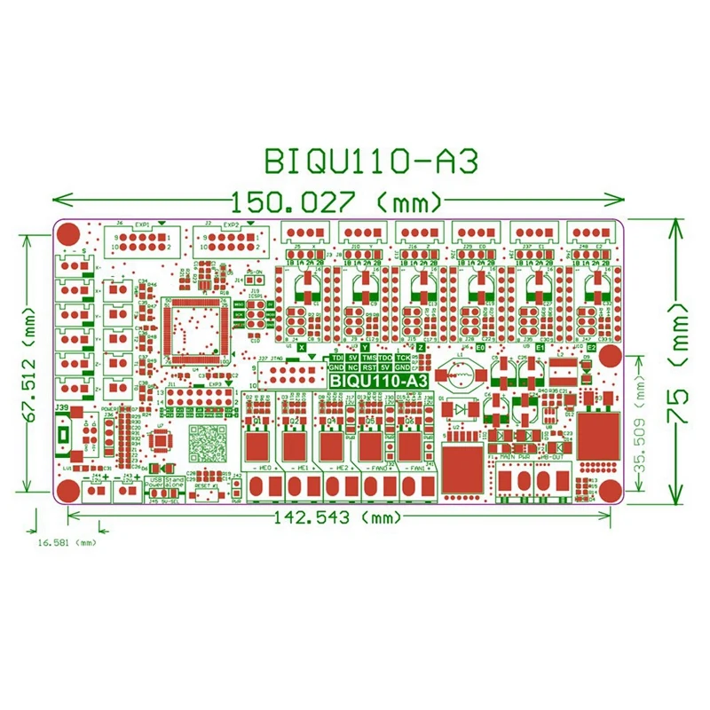 Горячая Распродажа Bigtreetech 3D-принтеры доска Танго V1.0 3d Управление Доска Обновление румбы Управление; для 3D-принтеры s
