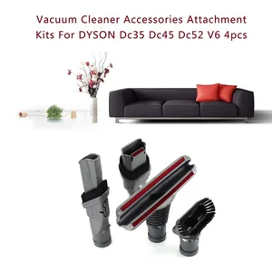 Vacuum Cleaner Accessories Tip Brush Head Dc35 Dc45 Dc52 V6 4-pieces Attachment Kits For DYSON Vacuum Cleaner Accessories Vacuum Cleaner Accessories Tip Brush Head Dc35 Dc45 Dc52 V6 4-pieces Attachment Kits For DYSON Vacuum Cleaner Accessories