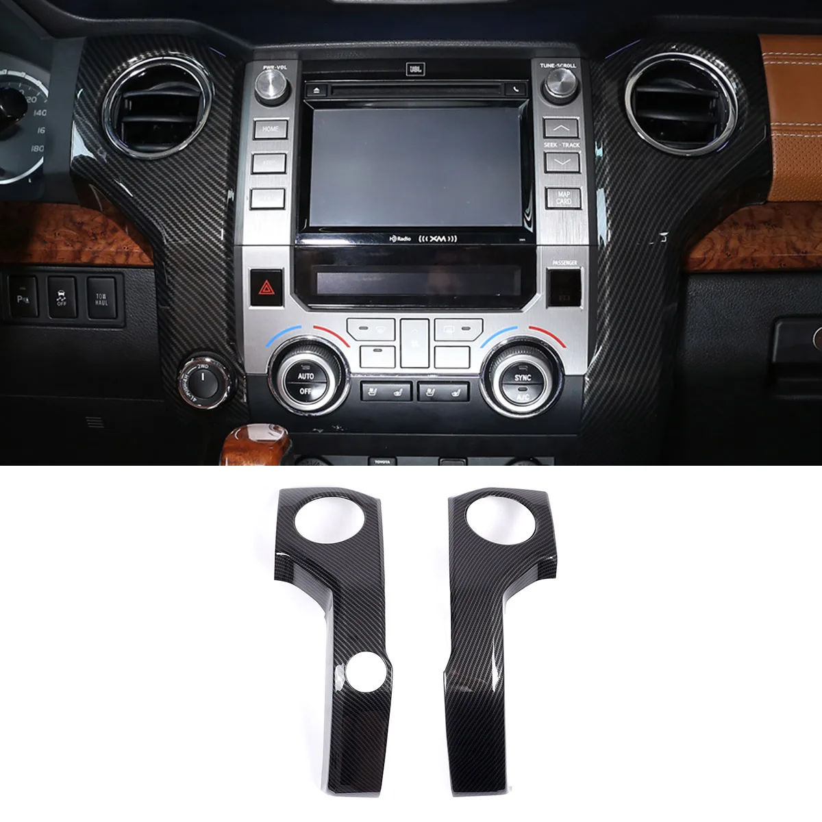 For-2014-2020-Toyota-Tundra-ABS-central-control-instrument-panel-air