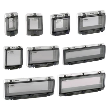 

IP67 Waterproof Transparent Contact Protection Window Hood,Circuit Breaker Switch Protection Window Cover,Dustproof,PC Material