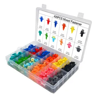 

Assortment Rivet Clamp Plank Mixed Fastener Clip For Toyota Fender Bumper