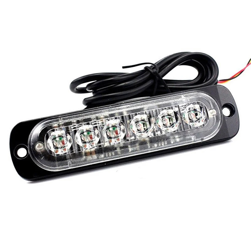 DC 12 V-24 V флэш-113*28,2*9,6 мм Энергосбережение света ультра тонкий грузовик опасности лампы из алюминиевого сплава