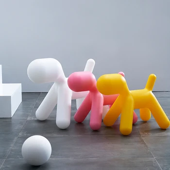 

Creative puppy chair low stool children's kindergarten animal toy chair photography props cartoon fashion children's chair