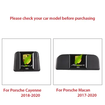 

For Porsche New Cayenne Macan Rear USB Charging Port Protection Dust Cover Interior Modification Accessories