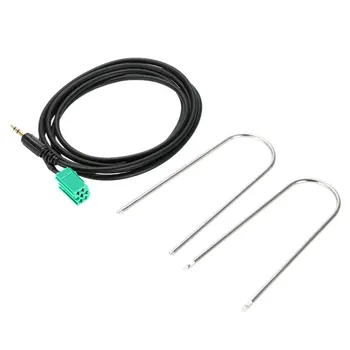 

Hot Car Aux Stereo Audio Line Input Adapter Cable 3.5mm for iPhone iPod MP3 + Removal Tool for Renault 2005-2011 Clio Megane