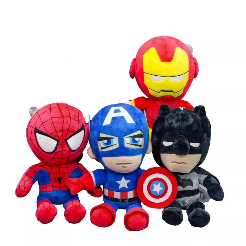 4ピース セットディズニー27センチメートルスパイダーマンぬいぐるみ映画人形マーベルアベンジャーズソフトぬいぐるみヒーローキャプテンアメリカ鉄クリスマスギフト Null Aliexpress