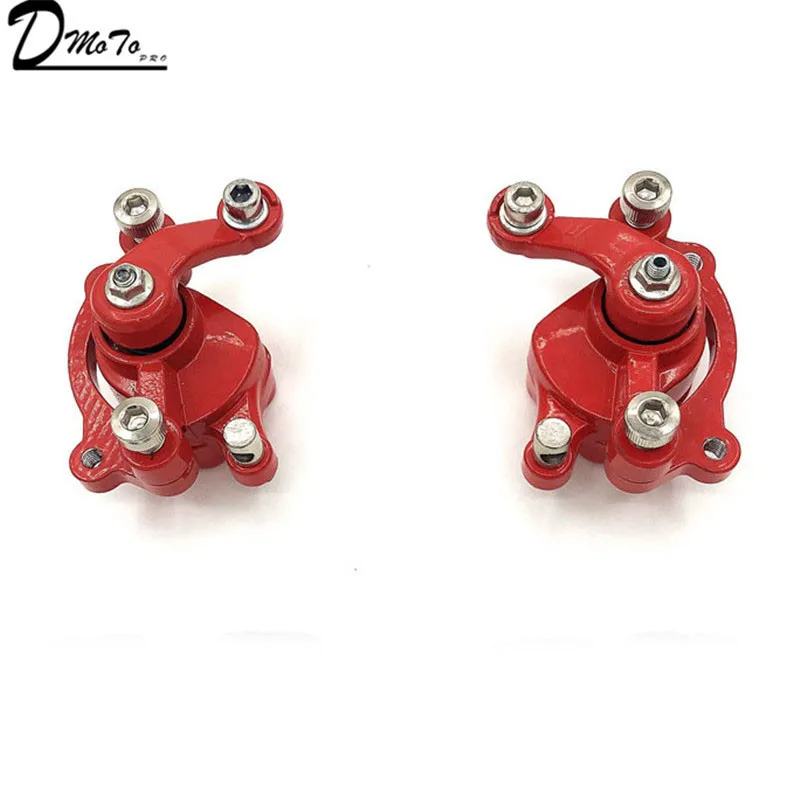 49CC Brake Disc Plate Gas Mini Dirt Bike Rear Disc Brake Caliper Kit 140mm and Friction Plate Rotors Electric Scooter ATV