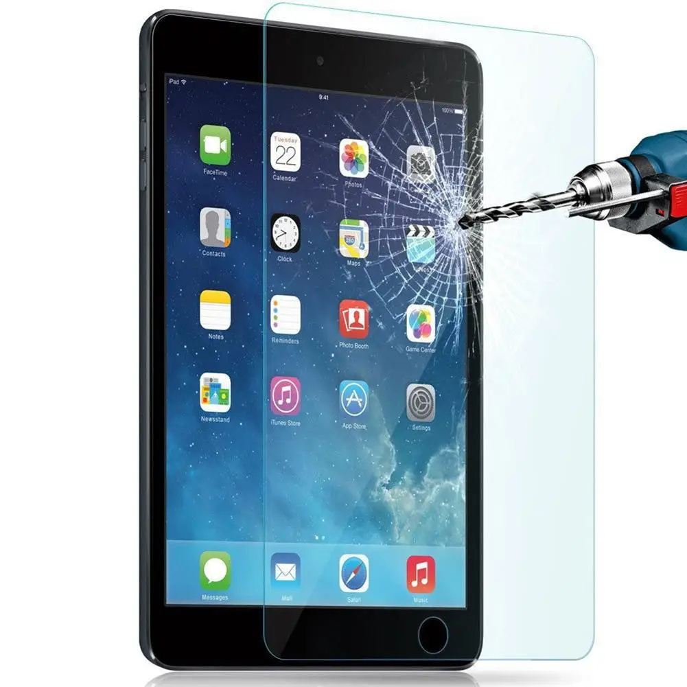 Закаленное Стекло Экран защитный чехол для iPad 2/3/4 5th 6th iPad Air Mini 7,9 Pro 9,7 10,5