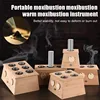 Bamboo Moxibustion Moxa Burner Box Acupuncture Relaxation Roller Stick for Smokeless Moxibustion Roll Stick Acupoint Massage ► Photo 3/6