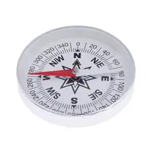 Карманный туристический компас из алюминиевого сплава Сверхлегкий удобный походный аварийный инструмент для альпинизма