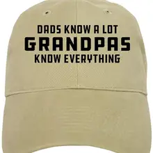 Бейсболка с надписью "Дедушка"