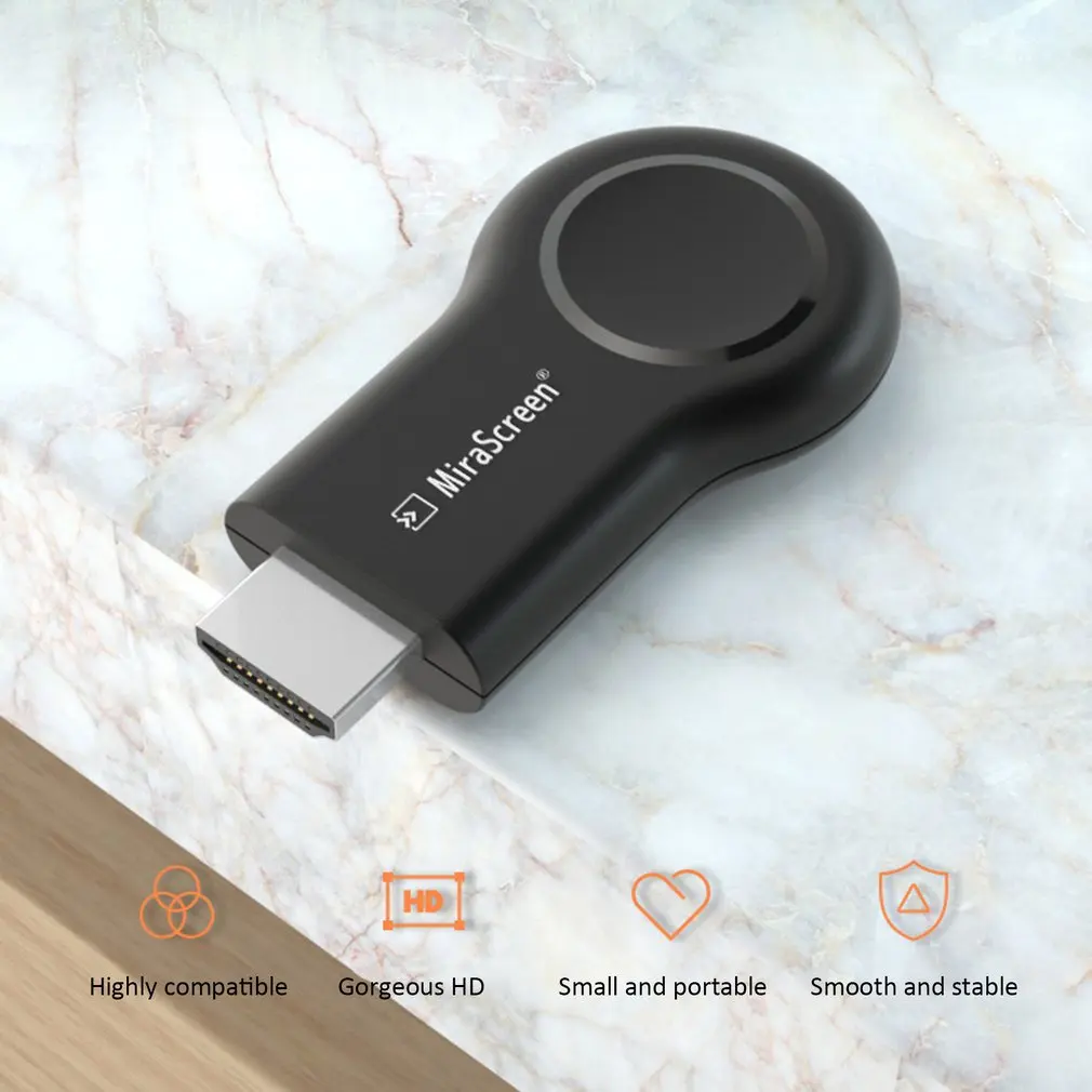 Экран 1080P WiFi Дисплей приемник беспроводной HDMI tv Dongle Airplay