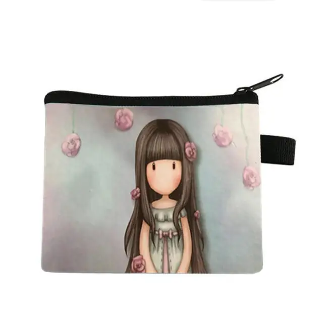 Game Wallet Student Boys And Girls Short Wallet Card Bag Pocket Change Purse Cute Coin Purse Clear Purse Small Pouch coin Bolsa 14