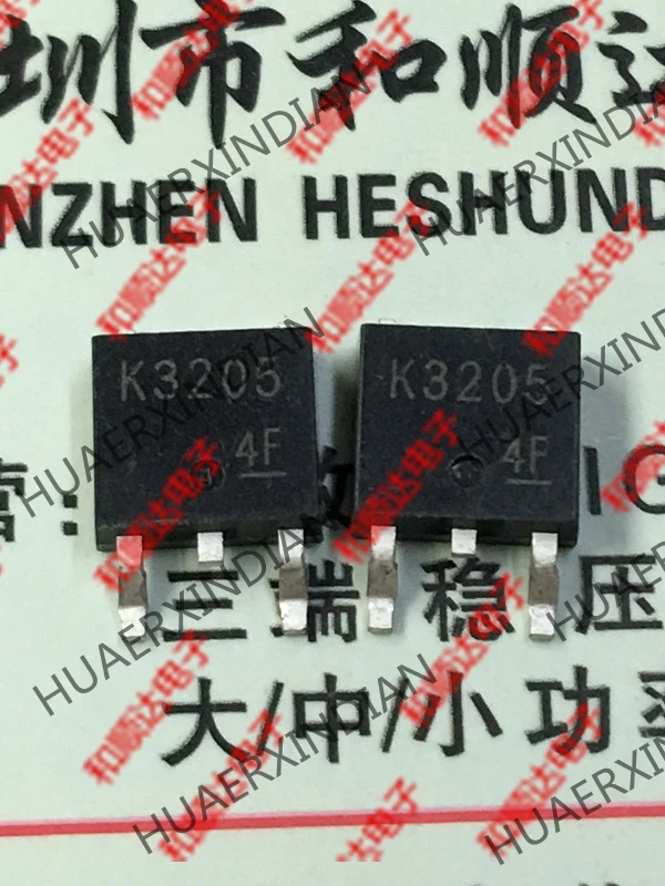 10 шт./лот новое и оригинальное K3205 2SK3205 TO-252 150V 5A