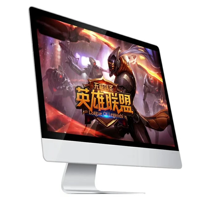 Профессиональный настольный компьютер hersteller alle in einem pc 18,5 21,5 23,6 27 zoll ПК для игр 1