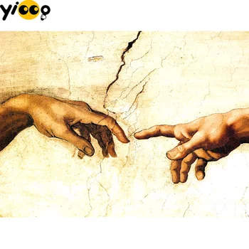 

Full Square/Round drill diamond Painting 5D DIY diamond embroidery Creation of Adam Diamond mosaic Home Decor Gift BX0955