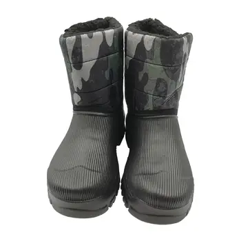 

Men's boots women platform winter shoes for men thick plush waterproof non-slip winter warm plus size shoes 40-45