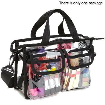 

Tote Bag Transparent Organizer Fashion Cosmetic Bag Storage Case Portable Travel Toiletry Clothes