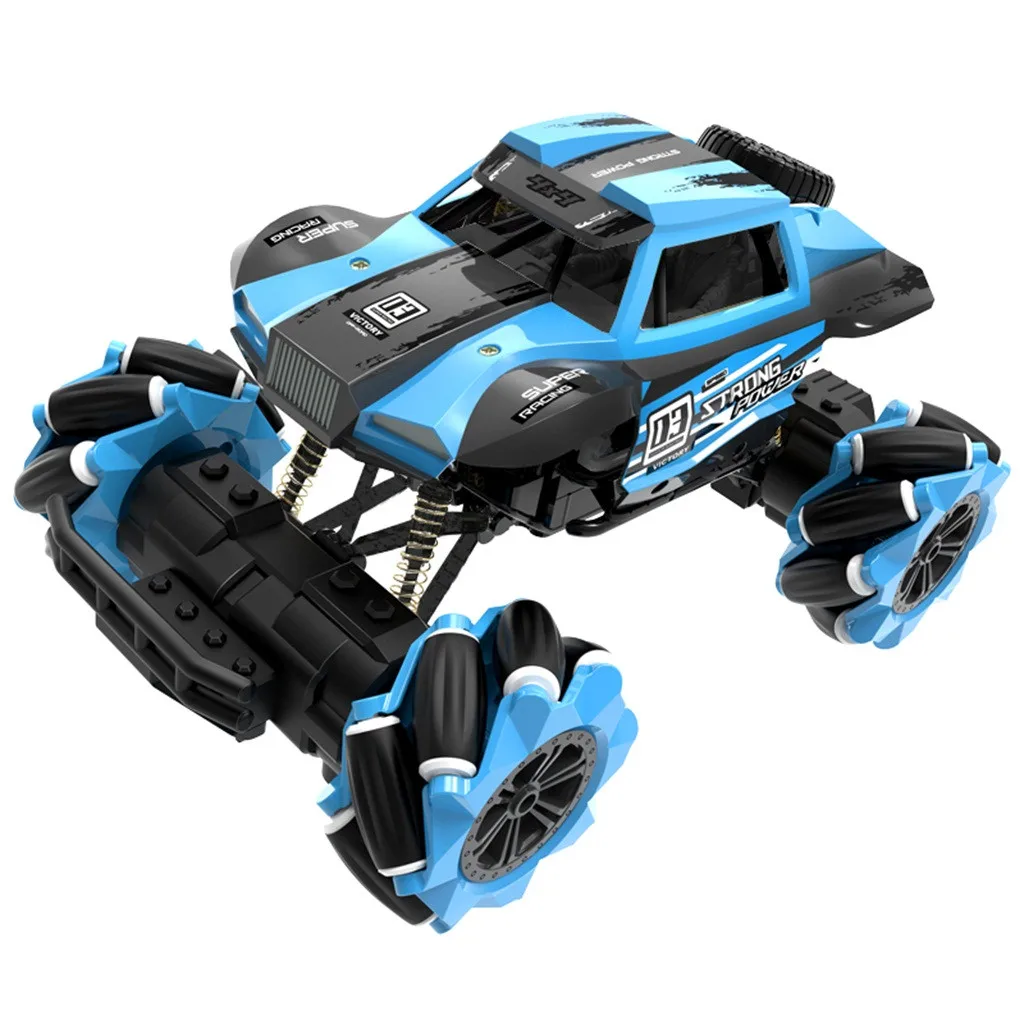 Stunt Drift Crawler RC автомобили 2,4G светодиодный пульт дистанционного управления 4WD танцевальные внедорожные игрушки подарки ударопрочная сильная 4WD система светодиодный свет