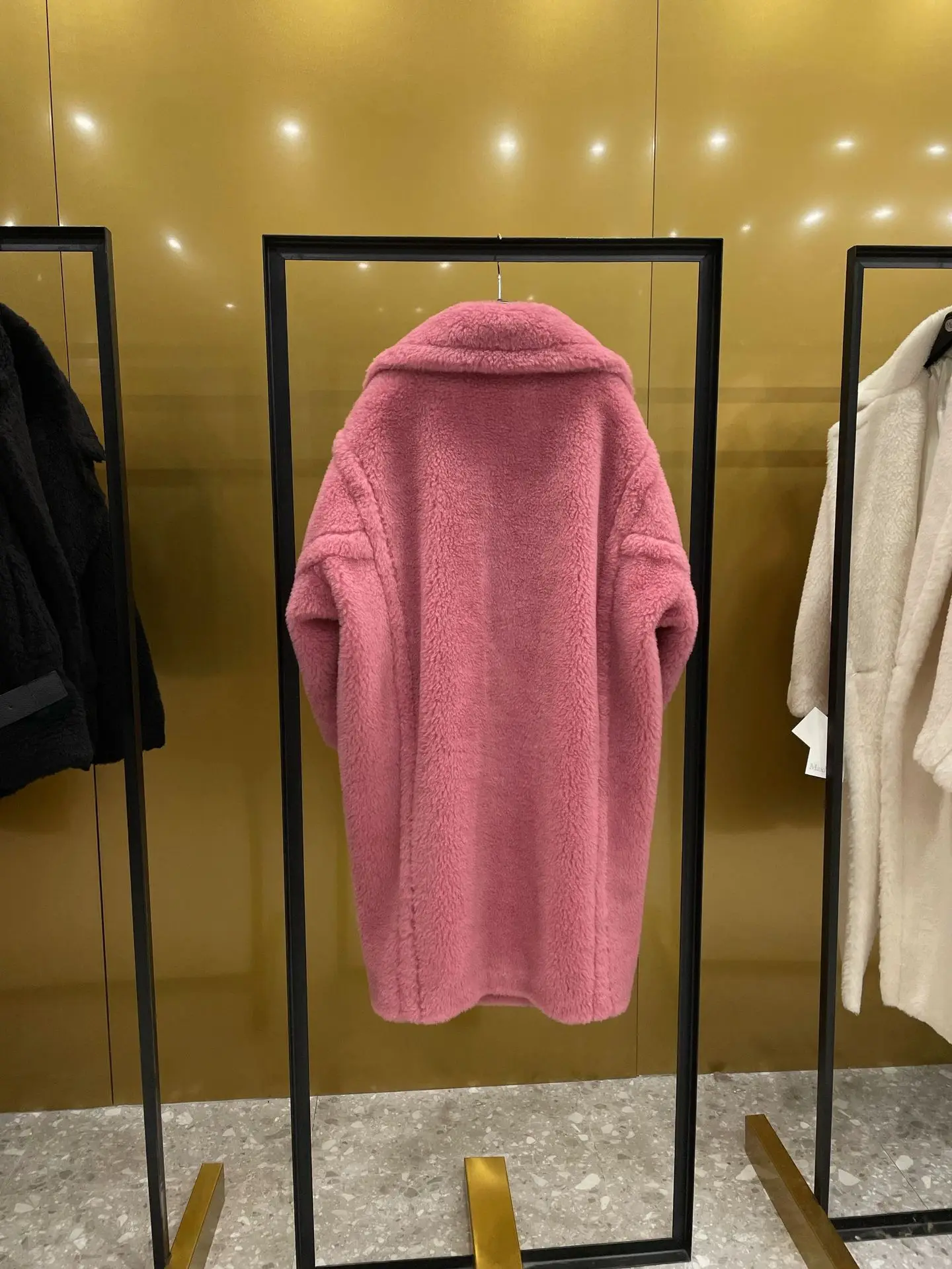 Teddy Bear Coat Fur Coat Teddy Alpaca Profile Wool Female Same paragraph Correct Version Real Fur Coat Outwear