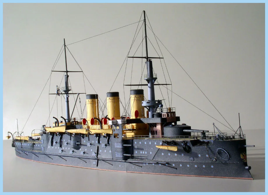 1:250 русский темно-синий осрабян линкор DIY 3D бумажная карточка модель Конструкторы развивающие игрушки военная модель строительные игрушки