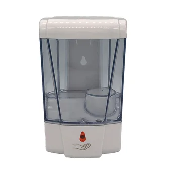 

Automatic Infrared Detection Liquid Soap Dispenser Wall-mounted Soap Container with Anti-theft Key for Kitchen Hand Washing