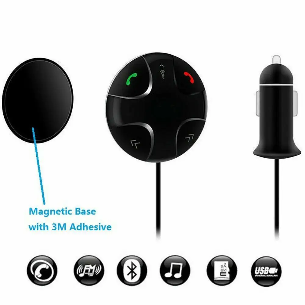 Универсальный автомобильный комплект Беспроводной Bluetooth FM передатчик MP3 плеер USB ЖК-дисплей дистанционного громкой связи Bluetooth гарнитура для Поддержка U диск TF высокого качественный игрок