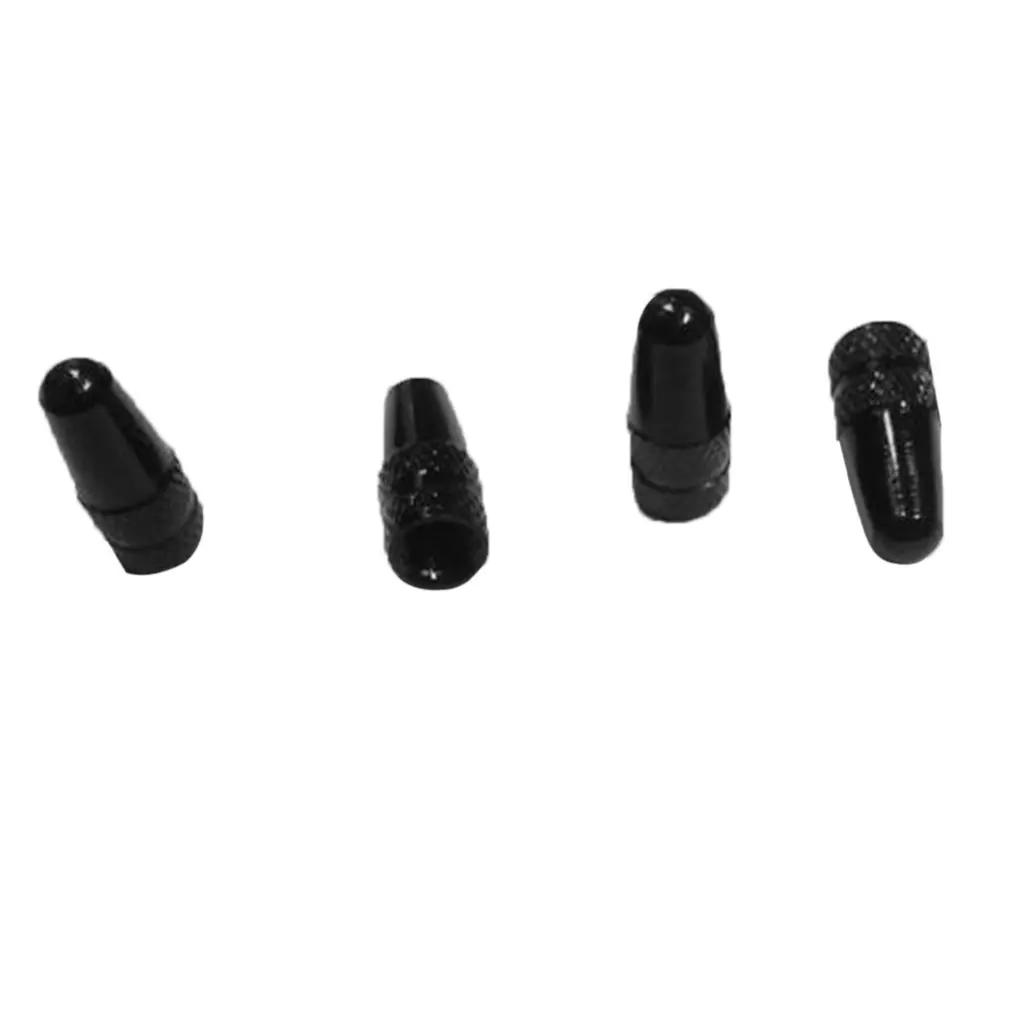 4pcs/Set Anodized Aluminum Alloy Bicycle Bike Tire Valve Caps Dust Covers French Style Valve Cap Airtight Cover