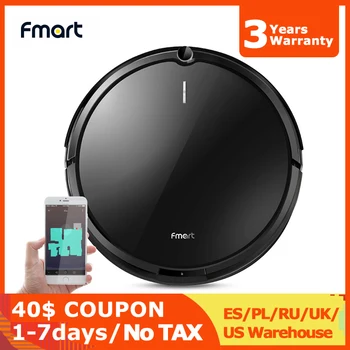 

Fmart YZ-X1 Max Robot Vacuum Cleaner Wet and Dry,1800Pa Suction,2D Map Display,Electric Water Tank,Auto Cleaning Robot Vacuum