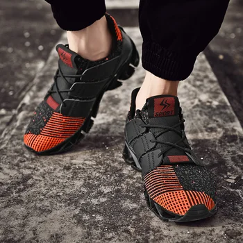 

Men's Sports Shoes 2020 New High Quality Lightweight Flying Woven Outdoor Sports Shoes Men's Sports Shoes
