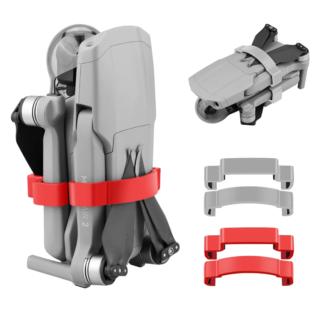 

2pcs Drone Propeller Fixing Holder Paddle Blades Fixer Protective Binding Bracket Clip for DJI Mavic Air 2 Accessories
