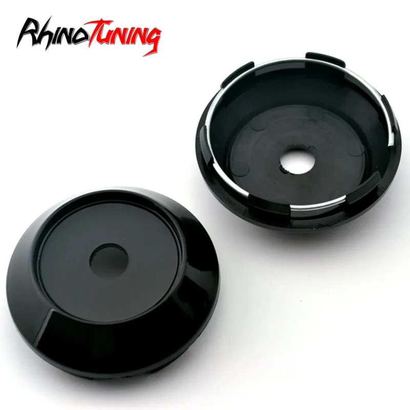 

4pcs 68mm Platstic Black Wheel Center Caps Hubs Universal Centre Cover Rims Hubcap Emblem Auto Styling Accessories