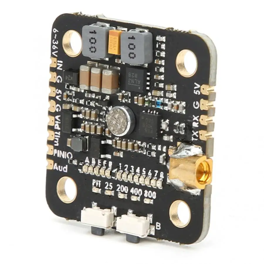 VTX MINI 5 8G 40CH видео передатчик FPV гоночный Радиоуправляемый вертолет запчасти