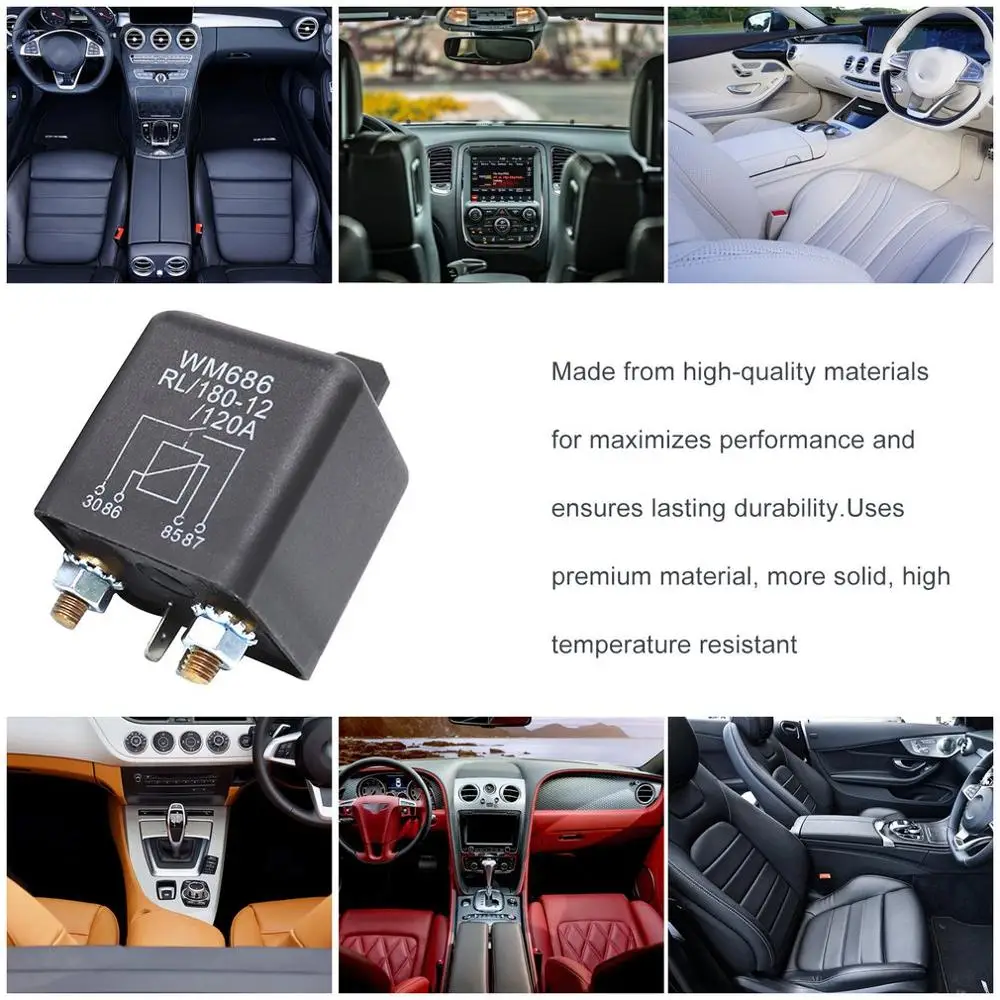12 V/24 V аккумулятор для заводки автомобиля на включения/выключения Мощность переключатель двойной Батарея изолятор реле стартера двойной Батарея изоляции реле