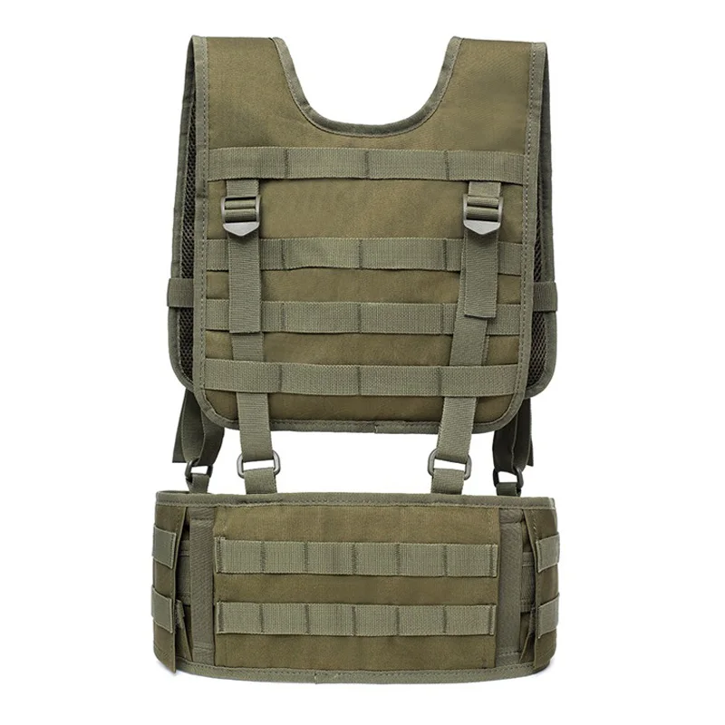 Тактический тактический пояс для боевых действий Molle Pals съемный стеганый H