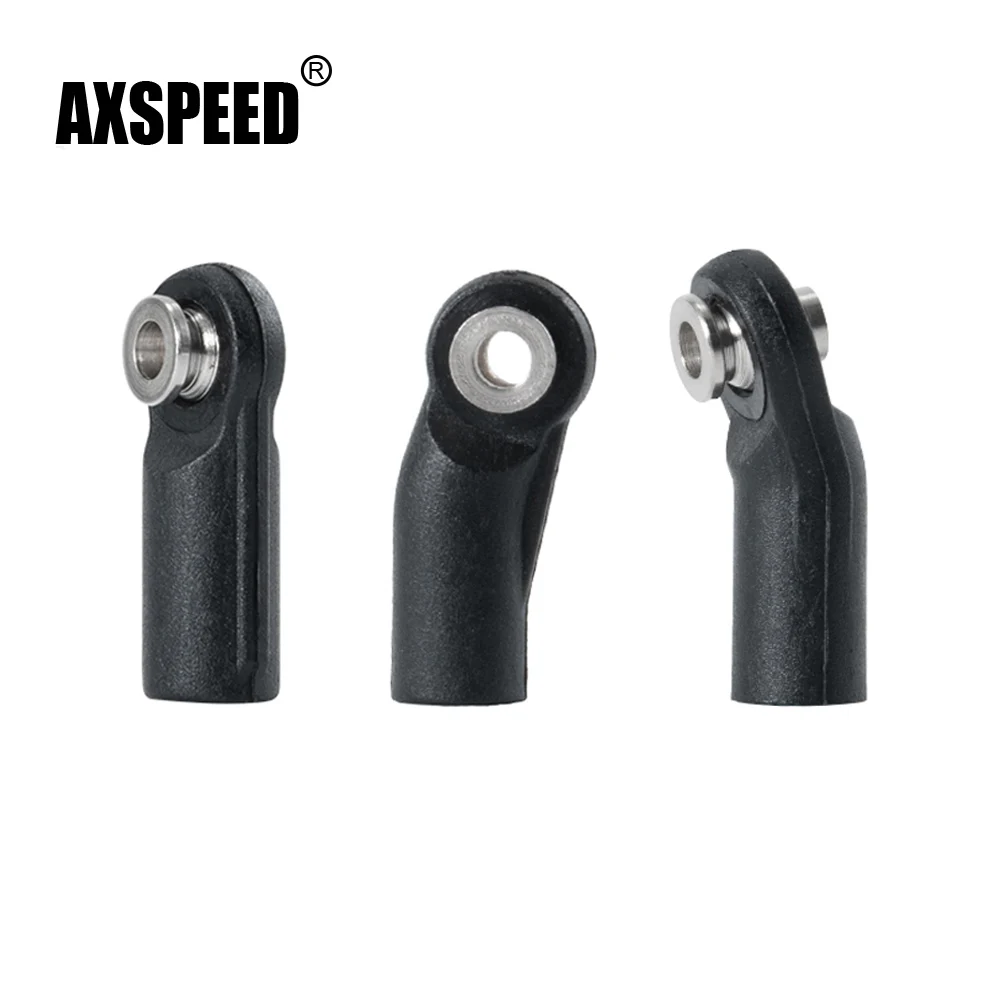Axspeed Plastic M4 Pivot Link Rod End Larghezza Balls Joint Head Cw Per Trx-4 Axial Scx10 Tamiya Cc01 1/10 Rc Crawler Car
