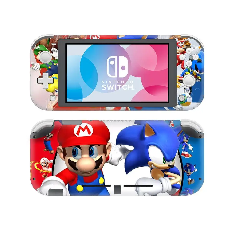 YSNSL0081 Новая игра, Супер Марио, наклейки для кожи для kingd Switch Lite, контроллер консоли, защита кожи, Виниловая наклейка, NS мини-наклейки - Цвет: YSNSL0081