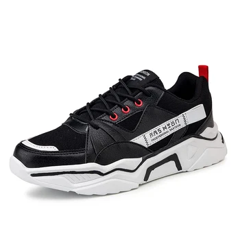 

Spring Men Shoes Comfortable Lace-up Mesh Men Sneakers Breathable Lightweight Mens Casual Shoes Fashion Multicolor Footwear