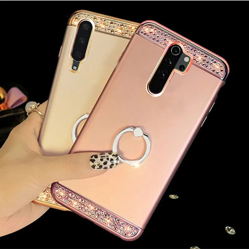 Жесткий Чехол для Телефона Bling Diamon DIY Xiaomi mi A3 CC9 CC9E 9 SE 3 в 1 чехол Red note 8 7 6 pro 5 полный