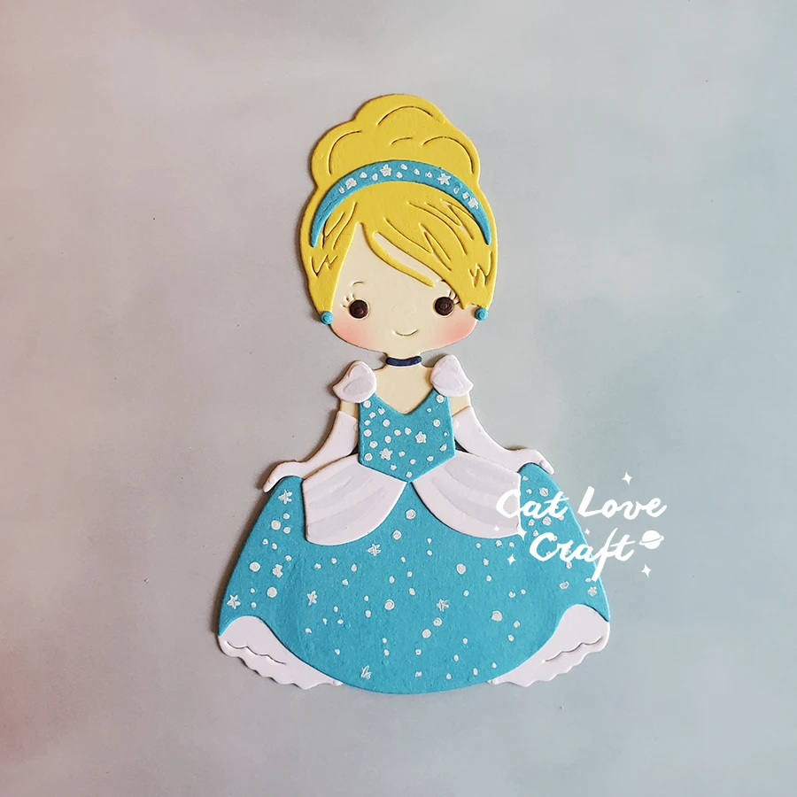Catlove 동화 캐릭터 금속 절단 다이 스크랩북 스텐실 다이 컷 카드 만들기 DIY 공예 엠보싱 2021 년 새로운 다이