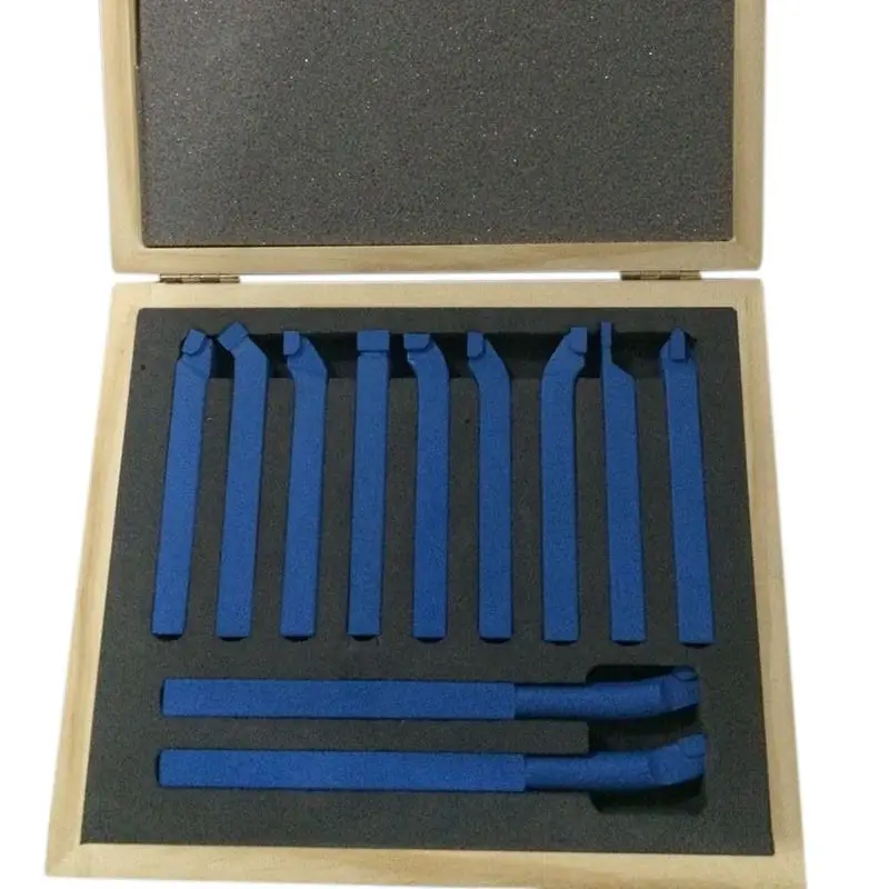 

11 Pcs Brazed Engineer Boring Milling Cutting Turning Tool Set 8MM