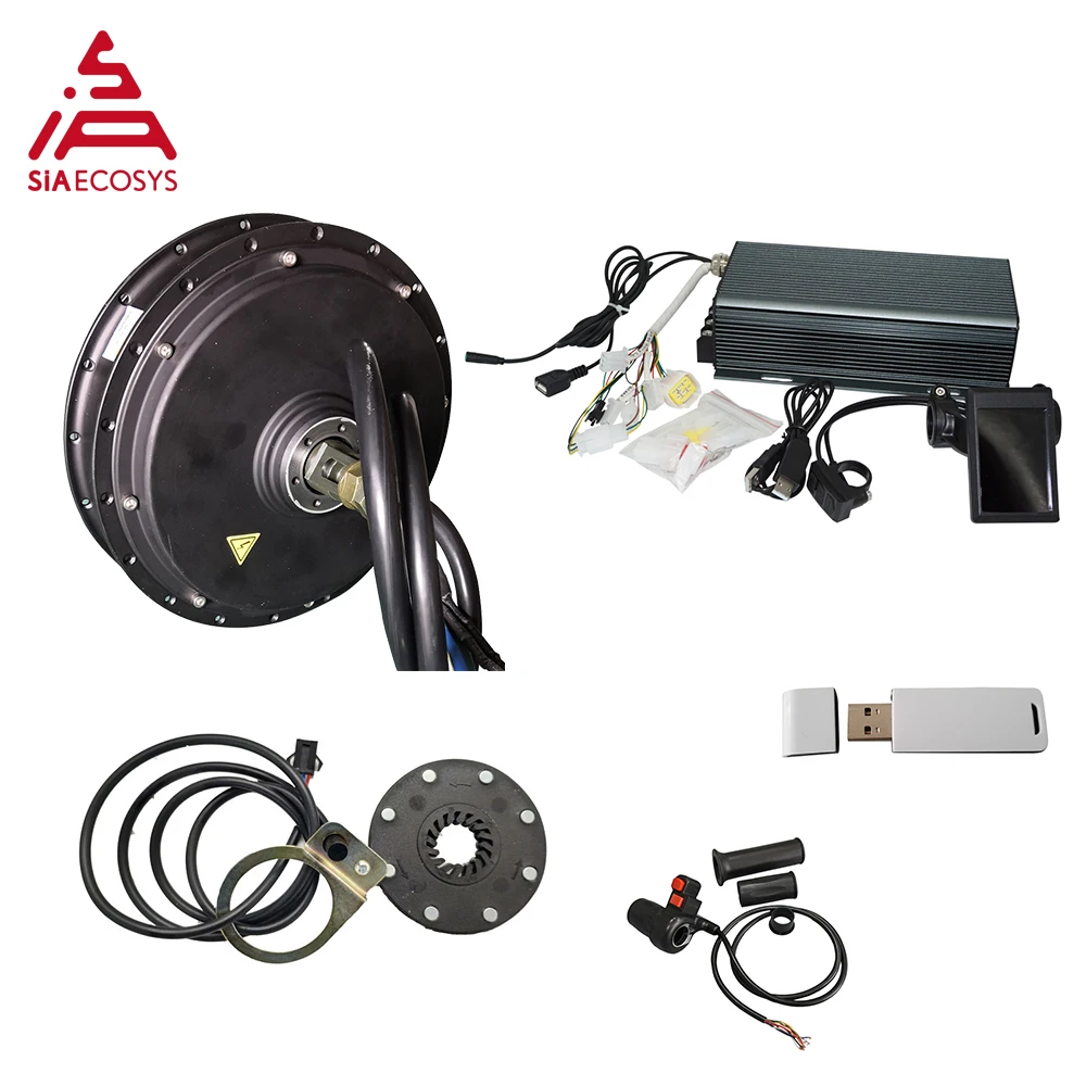 US $842.80 QS Motor 273 Bicycle Hub Motor 4000W V3 110KPH For Electric Bicycle kits Type Hub Motor 48 60 72V 80KPH 96V 4T 5T 70100KPH