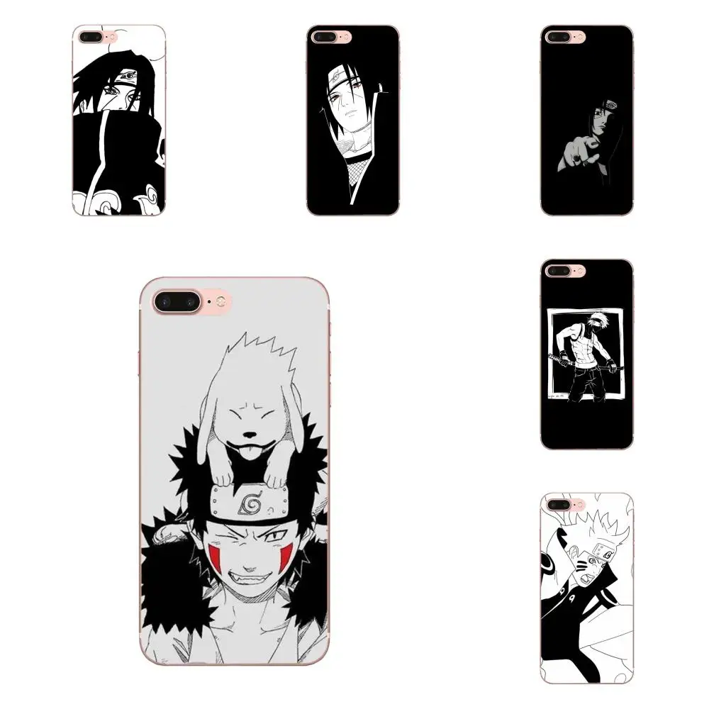 Черно-белый Hue Naruto фотографии для Sony Xperia Z Z1 Z2 Z3 Z4 Z5 compact Mini M2 M4 M5 T3 E3 E5 XA XA1 XZ Premium |